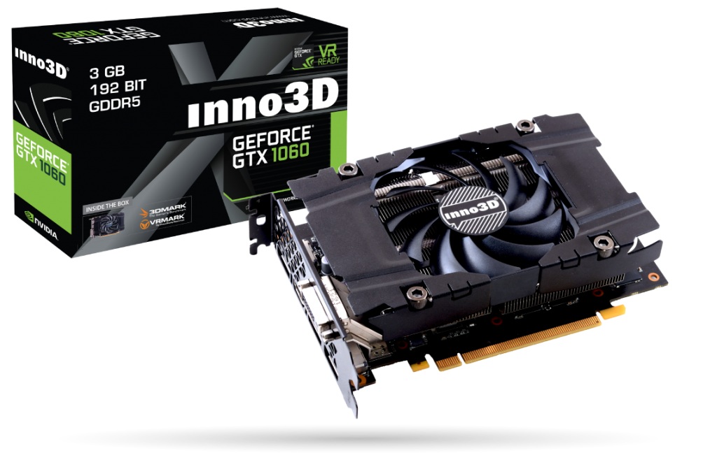 Inno3D GTX 1060 Compact 3GB GDDR5 Graphics Card